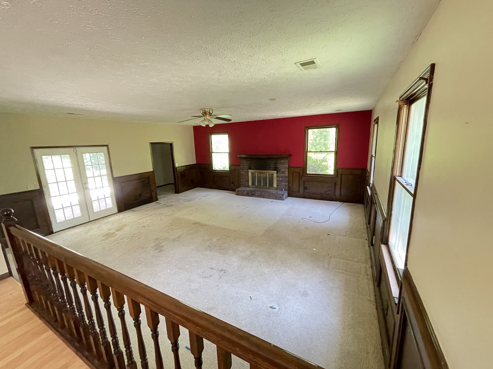 Before: living room, from one of Wesley’s own projects
